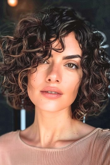 Curly Hairstyles for Women Design 25