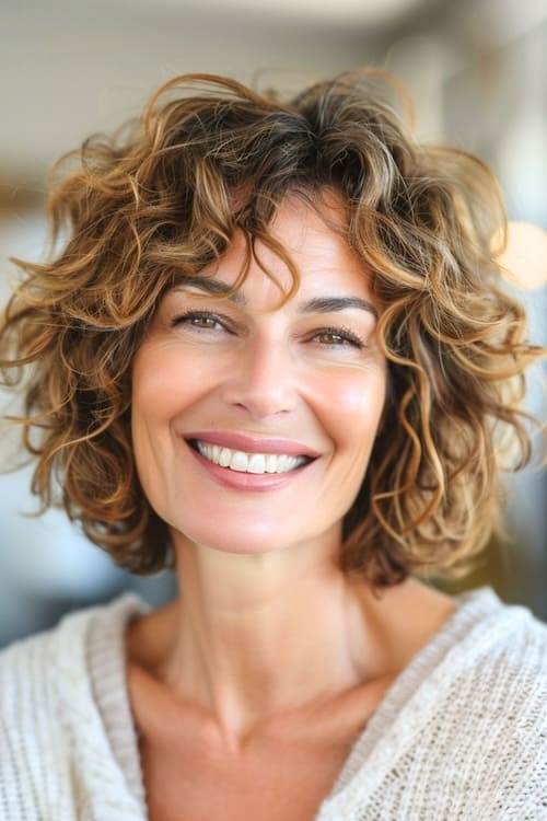Curly Hairstyles for Women Design 44