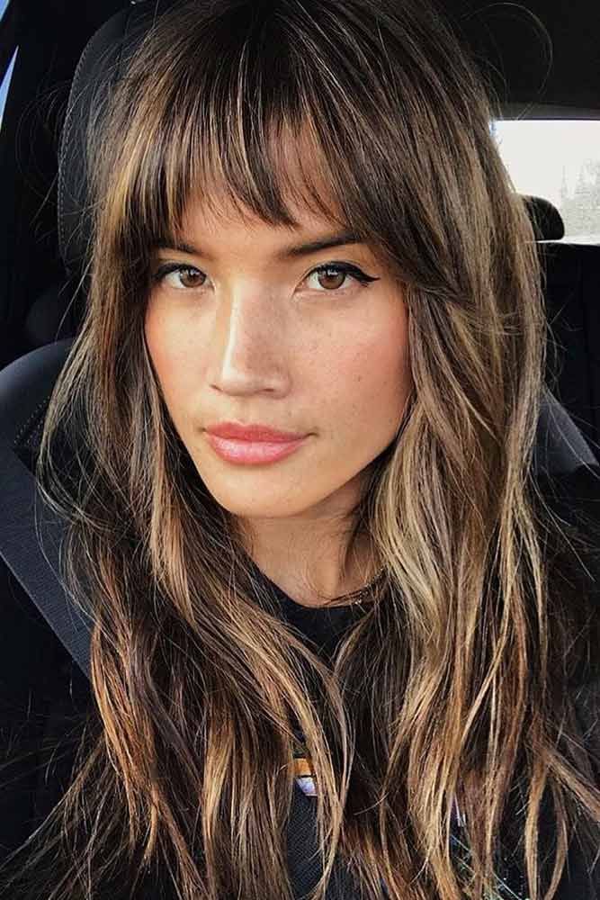 Hairstyles for Heart Shaped Face Women Design 6