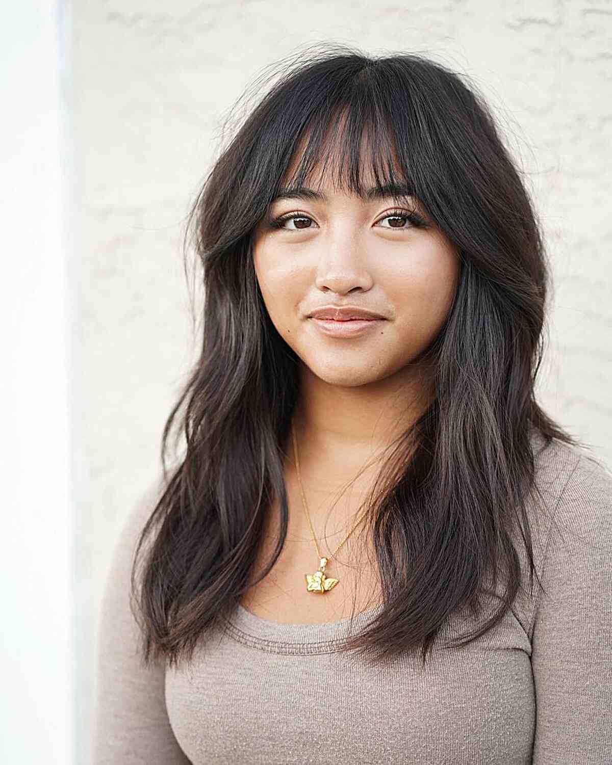 Hairstyles for Heart Shaped Face Women Design 49