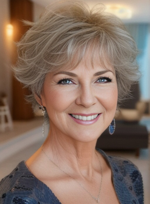 Hairstyles for Older Women Design 12