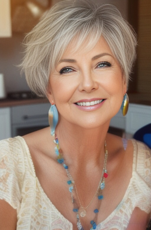 Hairstyles for Older Women Design 15