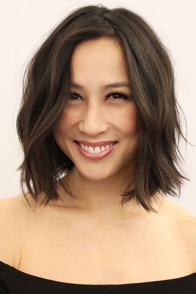 Hairstyles for Oval Face Shape Women Design 28