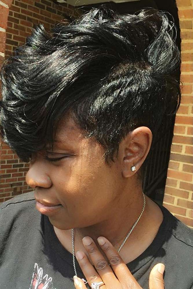 Hairstyles for Round Face Women Design 39