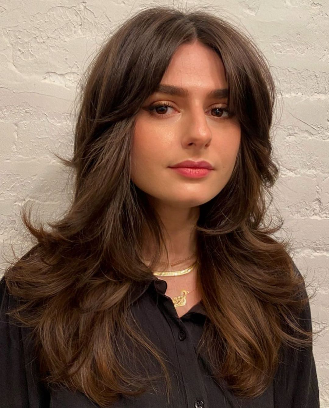 Hairstyles for Round Face Women Design 49