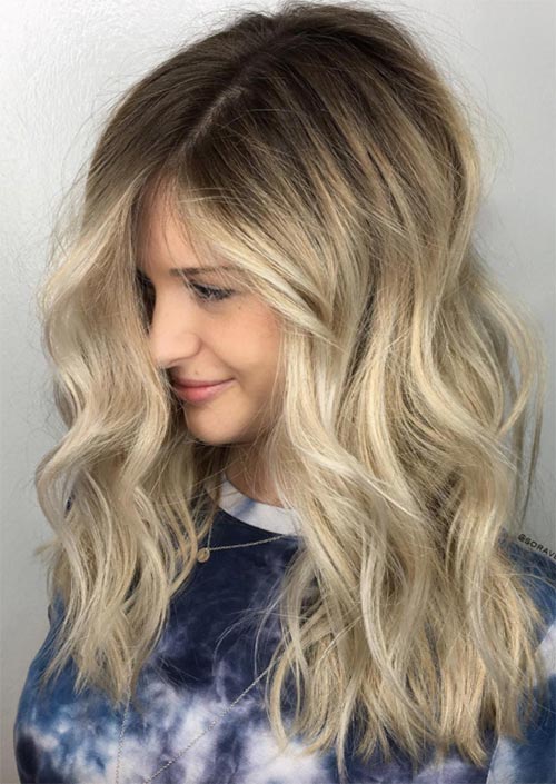 Hairstyles for Shoulder Length Hair Women Design 22