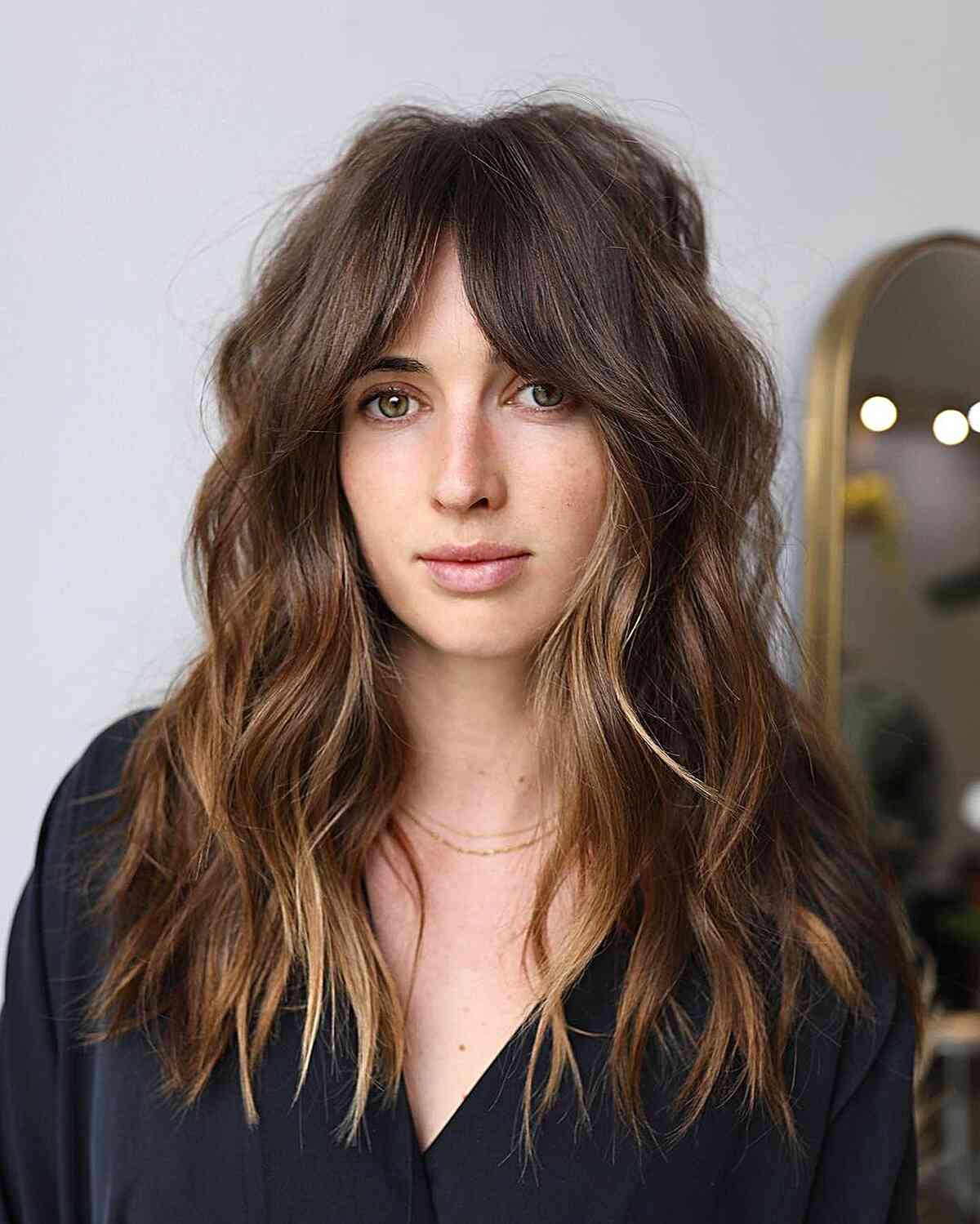 Hairstyles for Shoulder Length Hair Women Design 28