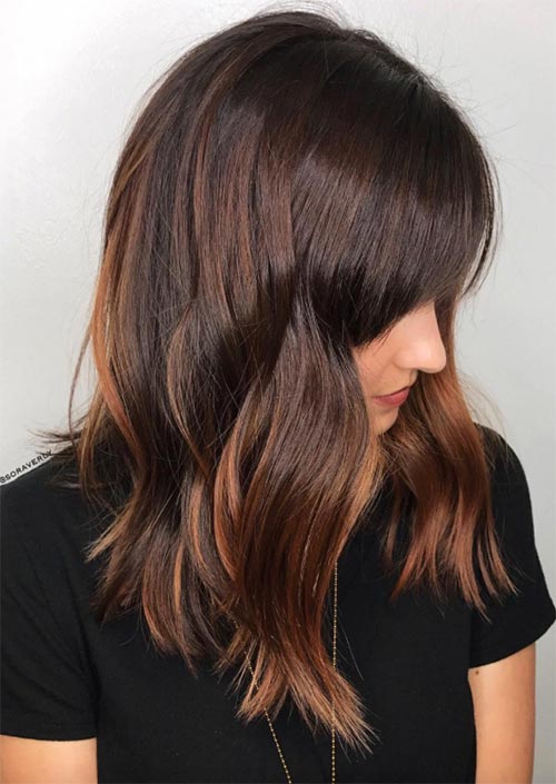 Hairstyles for Shoulder Length Hair Women Design 31