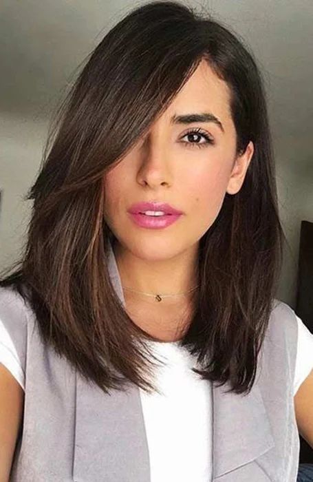 Hairstyles for Shoulder Length Hair Women Design 32