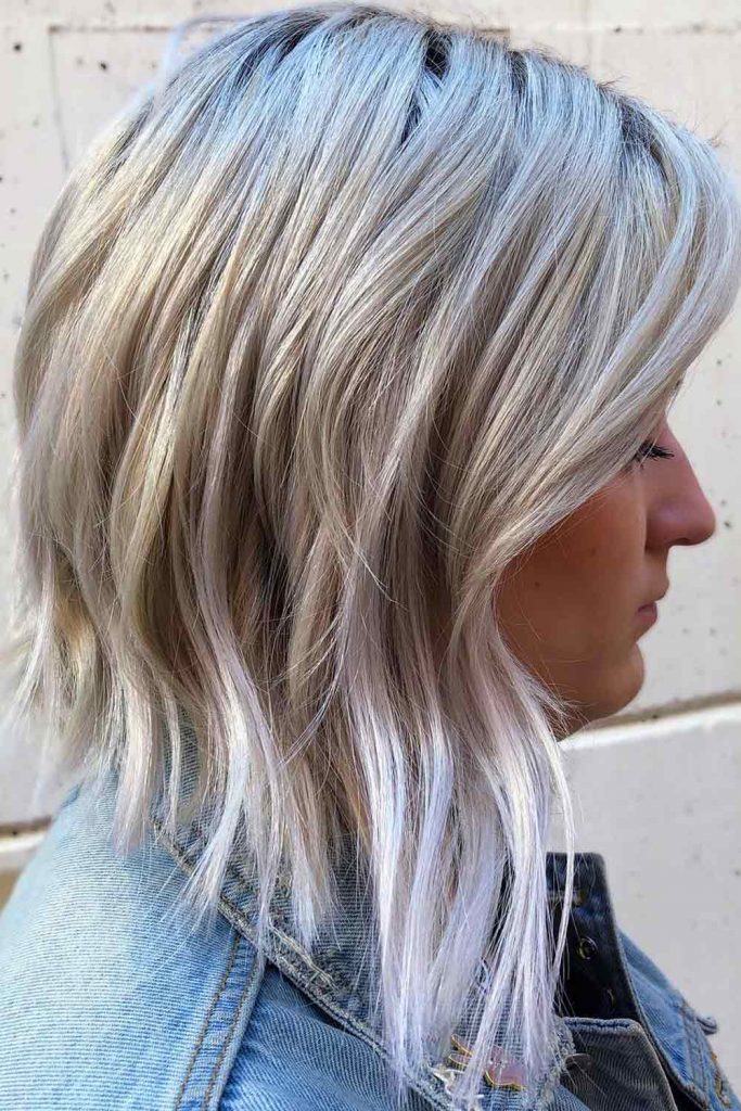 Hairstyles for Shoulder Length Hair Women Design 50
