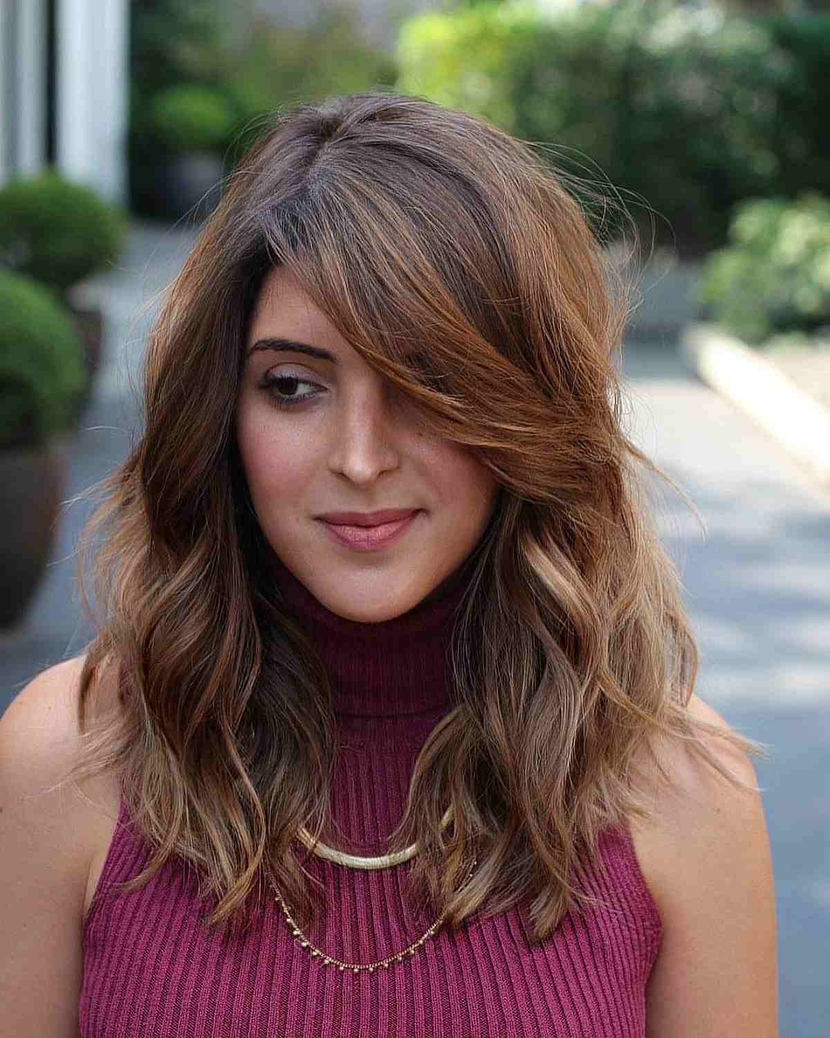 Hairstyles for Shoulder Length Hair Women Design 67
