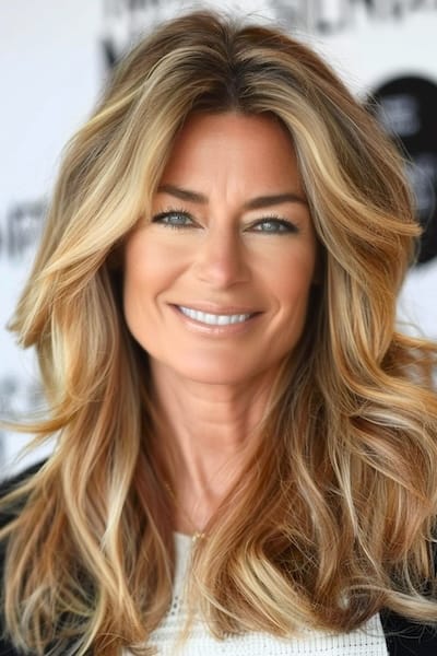 Hairstyles for Thick Curly Hair Women Design 39