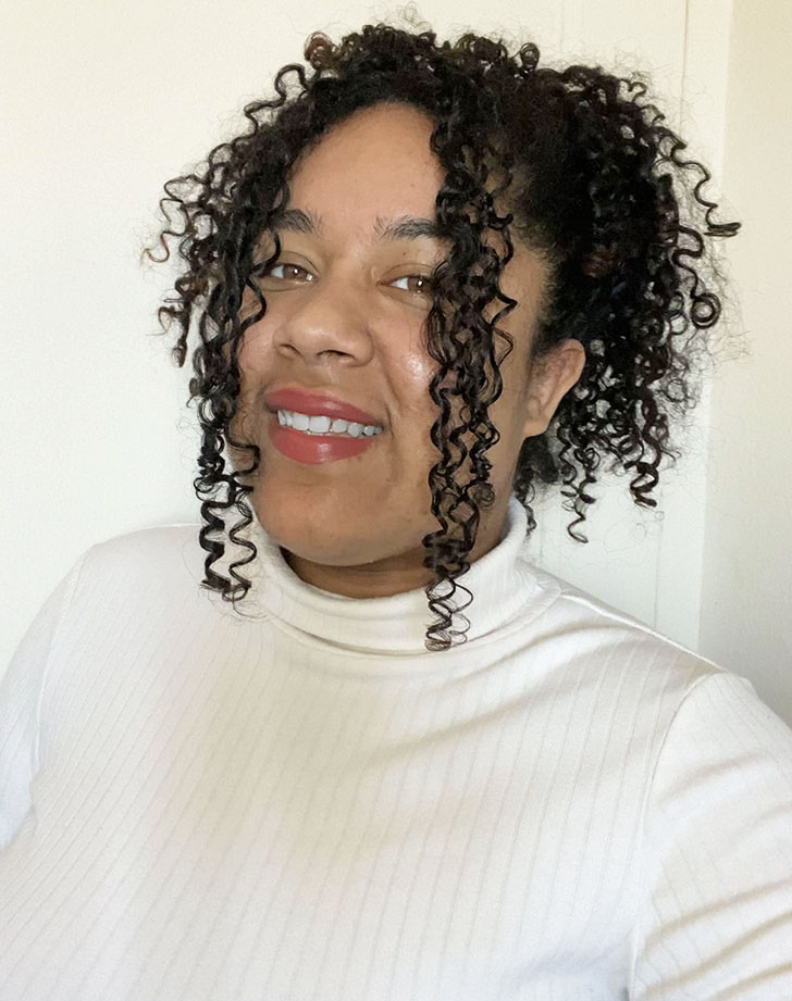 Hairstyles for Thick Curly Hair Women Design 40