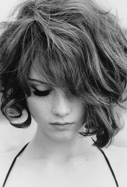 Hairstyles for Thick Curly Hair Women Design 51