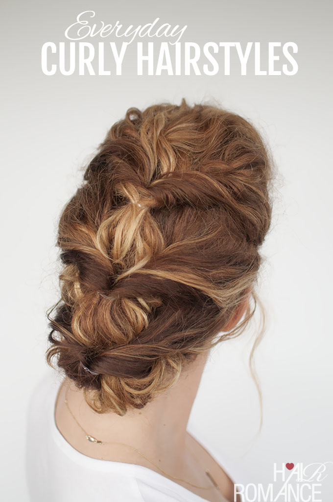 Hairstyles for Thick Curly Hair Women Design 53