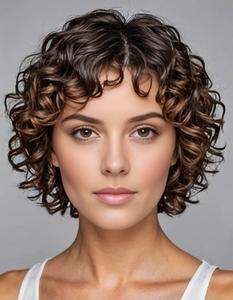 Hairstyles for Thick Curly Hair Women Design 58