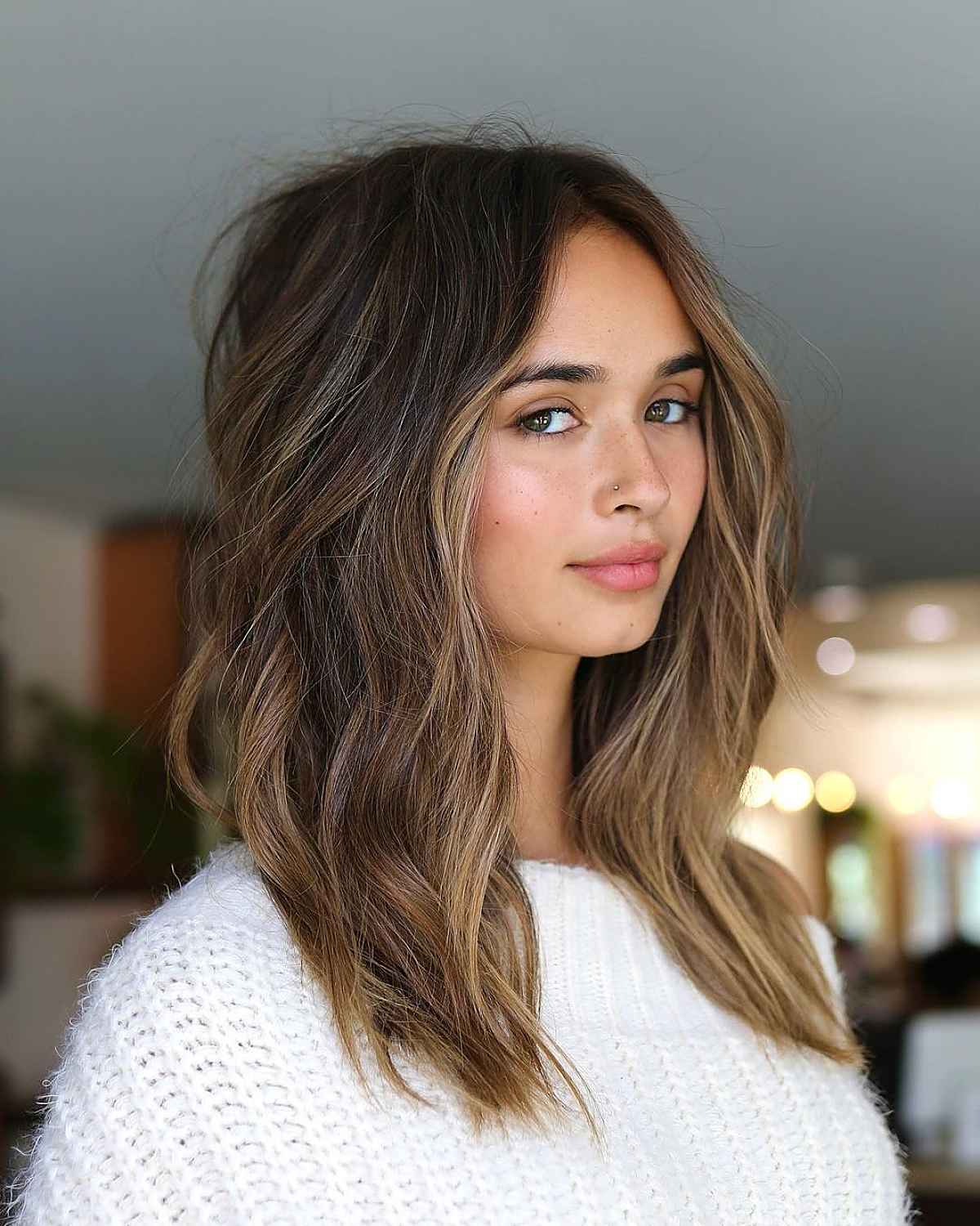 Hairstyles for Thick Curly Hair Women Design 59