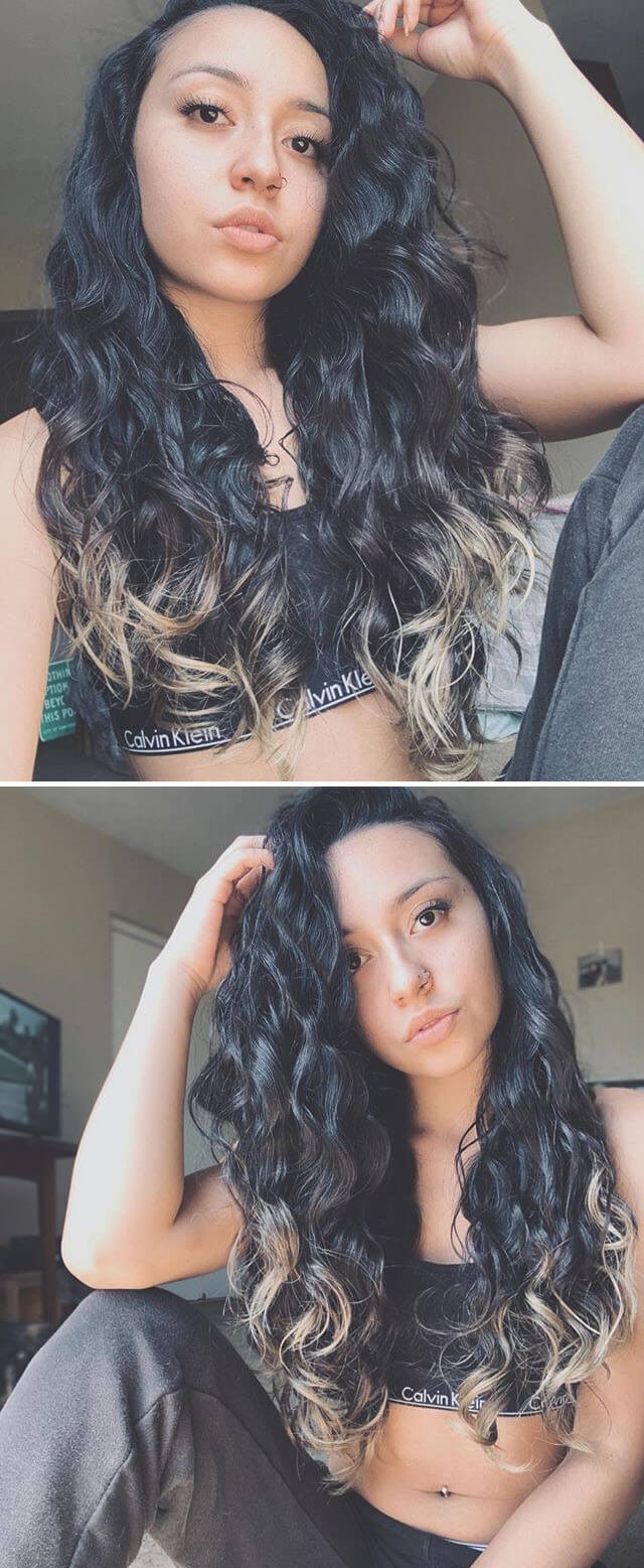 Hairstyles for Thick Curly Hair Women Design 60
