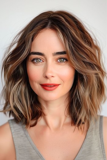 Hairstyles for Thick Curly Hair Women Design 64