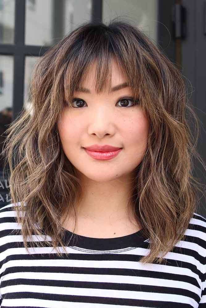 Hairstyles with Bangs for Women Design 73