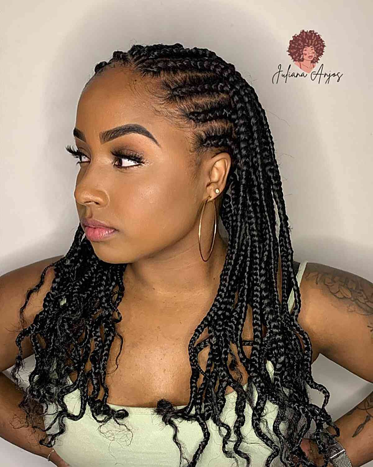 Hairstyles with Braids for Women Design 10