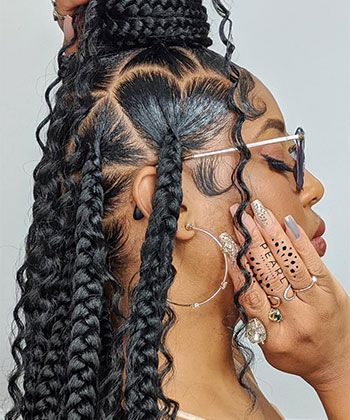 Hairstyles with Braids for Women Design 27