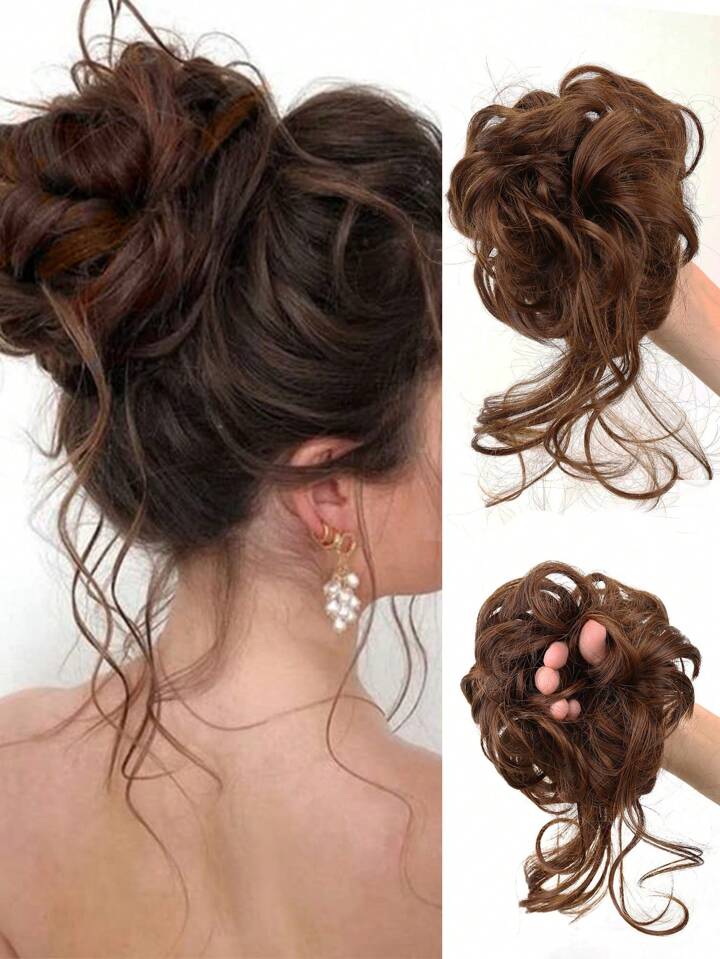 Messy Bun Hairstyles for Women Design 40
