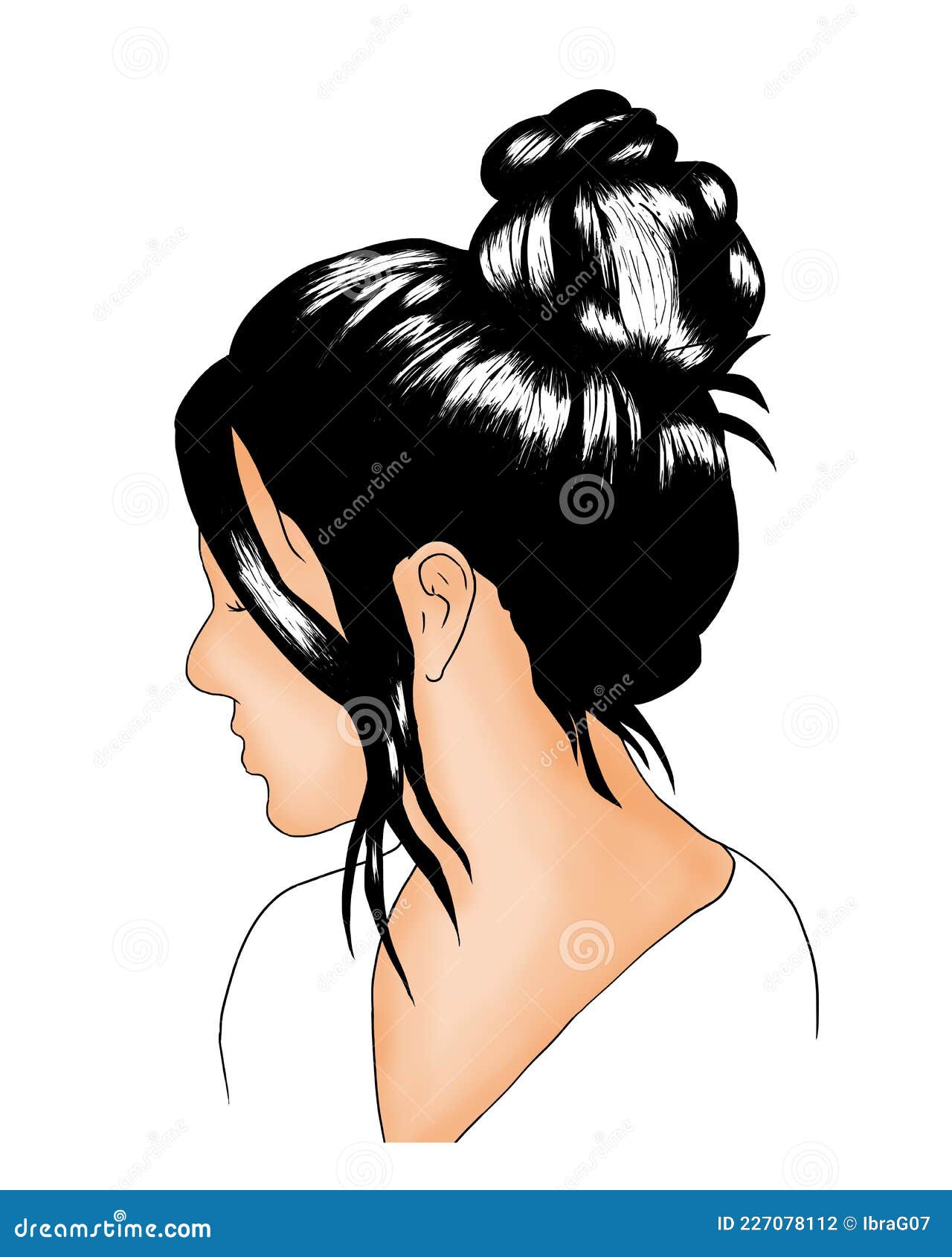 Messy Bun Hairstyles for Women Design 41