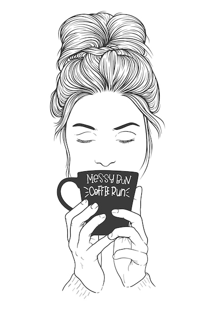 Messy Bun Hairstyles for Women Design 54