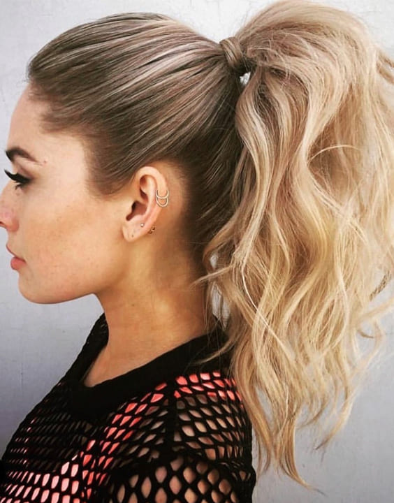 Ponytail Hairstyles for Women Design 74