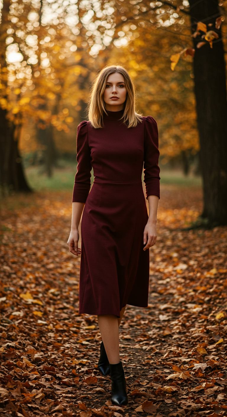 9 Autumn Midi Dresses